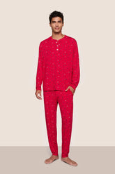 Henry Printed TENCEL™ Modal Long PJ Set