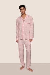 William Printed TENCEL™ Modal Long PJ Set