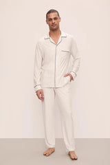 William Printed TENCEL™ Modal Long PJ Set