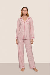 Gisele Printed TENCEL™ Modal Long PJ Set