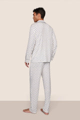 William Printed TENCEL™ Modal Long PJ Set