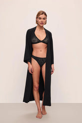 Soft Stretch Recycled Lace Plunge Bralette