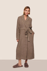 Recycled Boucle Waffle Robe