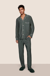 William Printed TENCEL™ Modal Long PJ Set