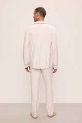 William Printed TENCEL™ Modal Long PJ Set