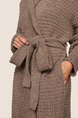 Recycled Boucle Waffle Robe